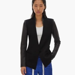 Helmut Lang WOOL BLAZER SZ 0/XS
